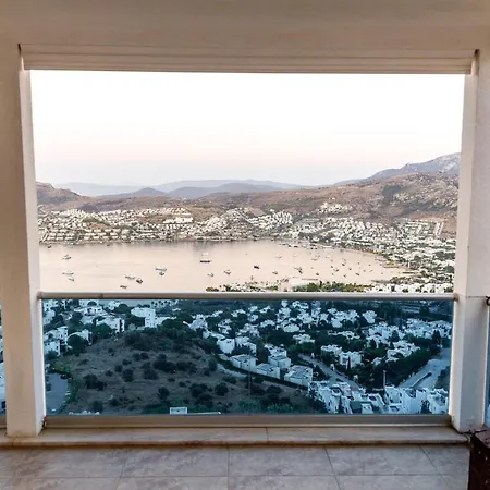 Stunning Sea View Duplex In Gundogan Apartament *