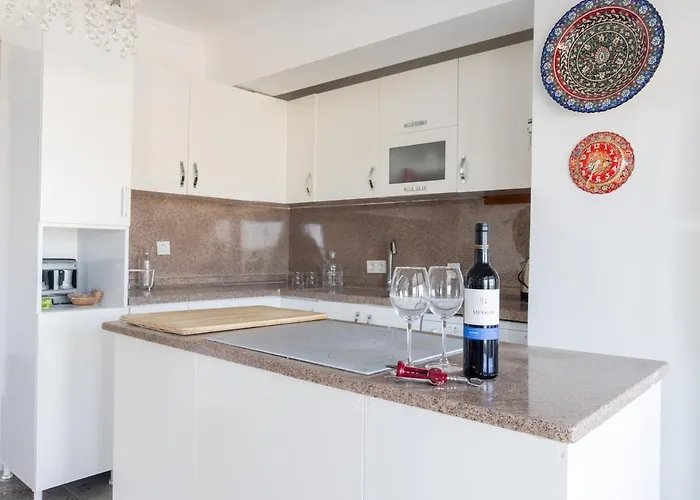 公寓 Stunning Sea View Duplex In Gundogan 博德鲁姆