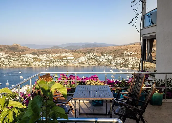 公寓 Stunning Sea View Duplex In Gundogan