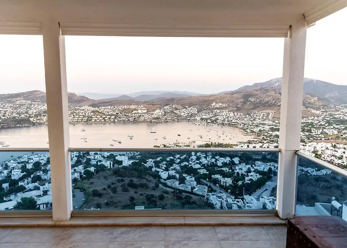 Stunning Sea View Duplex In Gundogan 公寓 *